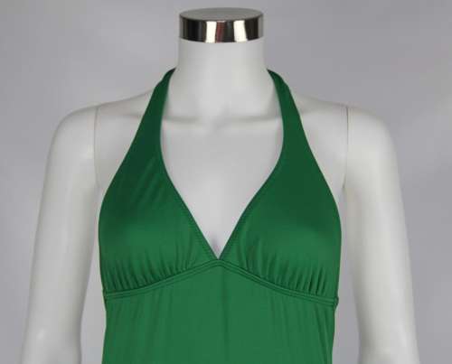 J Crew Womens Swimsuit Green Halter One-Piece Maillot Bathing Suit Swim Size 10 Women's Clothing Deals